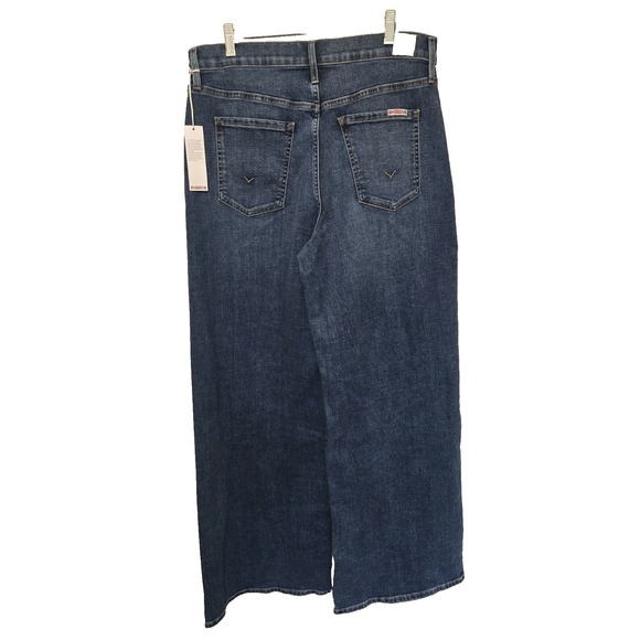 Hudson Womens Jolene Wide Leg Jeans Size 30 x 32 Inseam - Picture 3 of 11